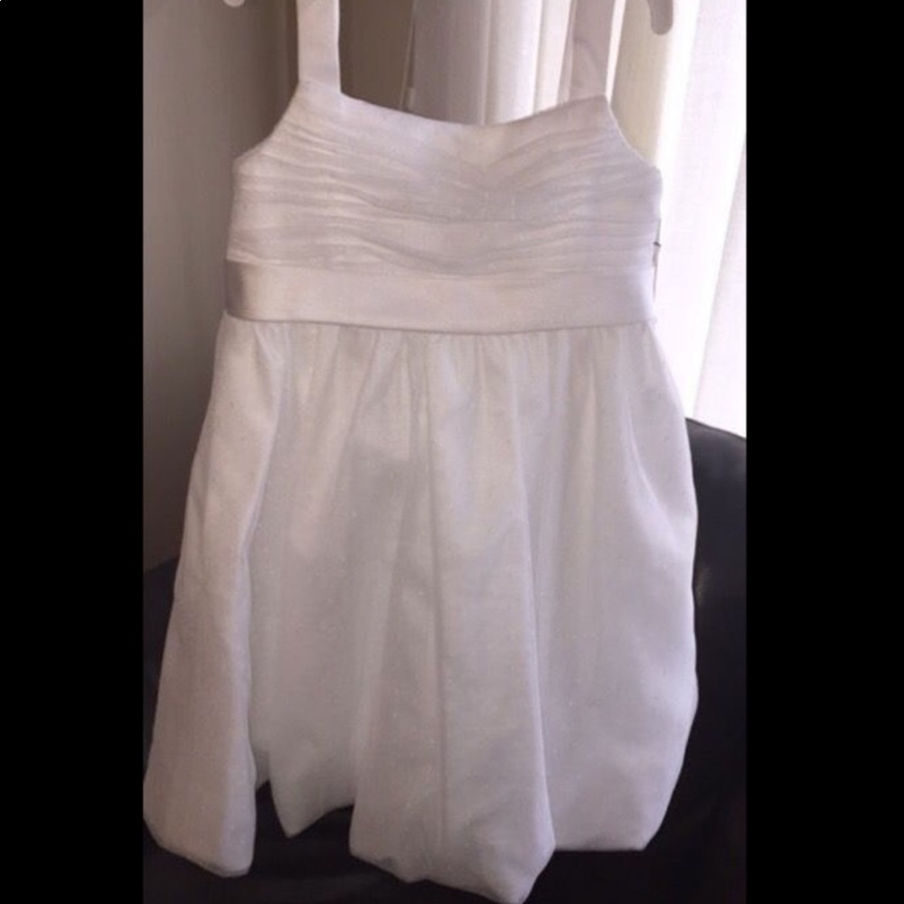 Size Size 4 white special occasion dress